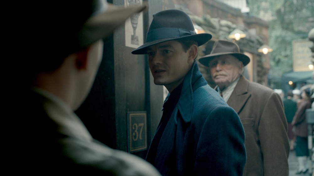 WARNING: Embargoed for publication until 00:00:01 on 31/01/2017 - Programme Name: SS-GB - TX: n/a - Episode: SSGB - Early Release (No. n/a) - Picture Shows: Episode 1 Detective Superintendent Douglas Archer (SAM RILEY), Harry Woods (JAMES COSMO) - (C) Sid Gentle Films Ltd - Photographer: Screen Grab